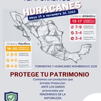 Campaña temporada de huracanes